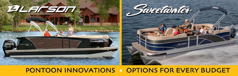 Innovative pontoons! Options for every budget! Pontoons